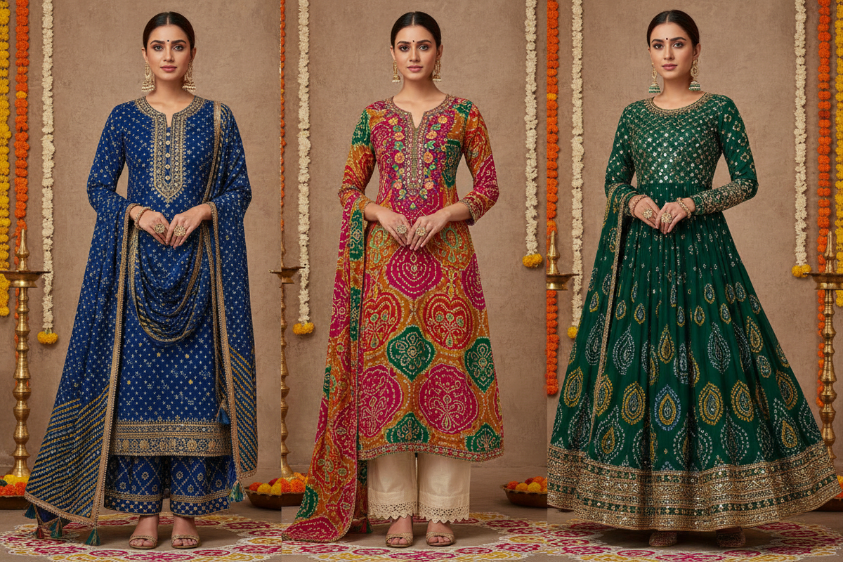 Best Bandhani Outfits for Every Indians Festival