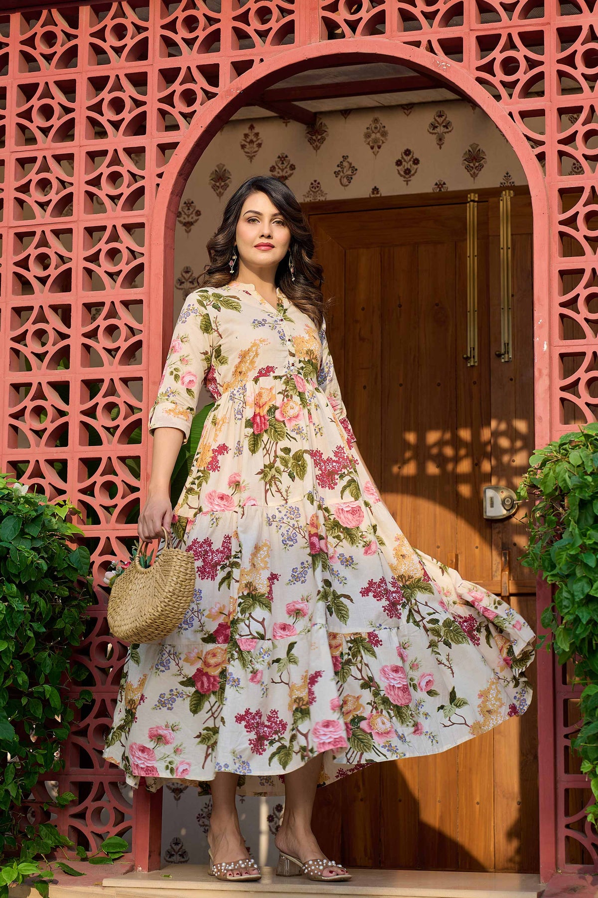 one piece set for women in floral