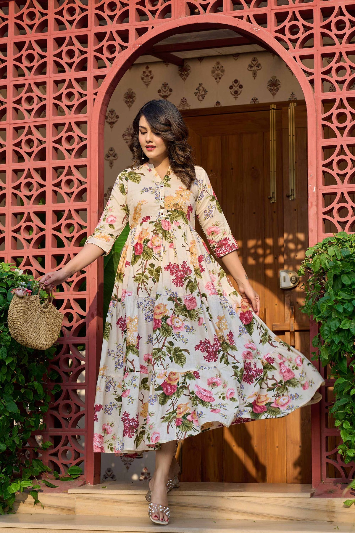 one piece set for women in floral