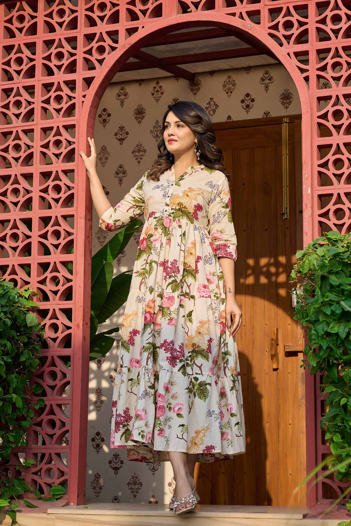 one piece set for women in floral