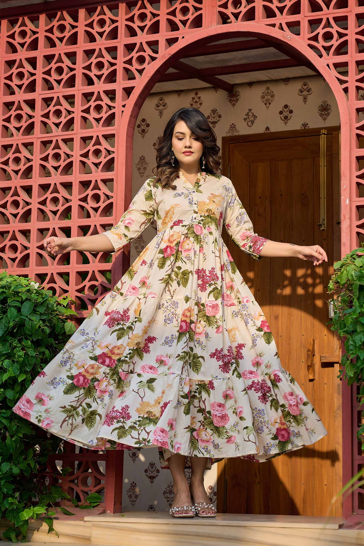 one piece set for women in floral